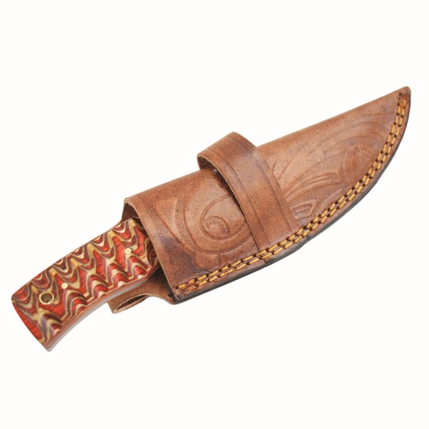 Old Ram Handmade Custom Damascus Hunting Knife
